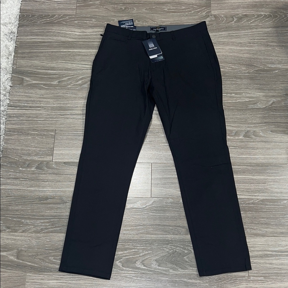 Men's Black Pants Nickel And Iron